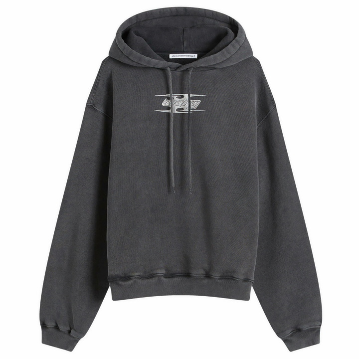 Photo: Alexander Wang Women's Logo Hoodie in Washed Cedar
