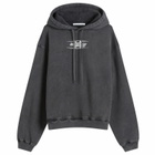 Alexander Wang Women's Logo Hoodie in Washed Cedar