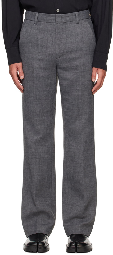 Photo: System Gray Bootcut Trousers