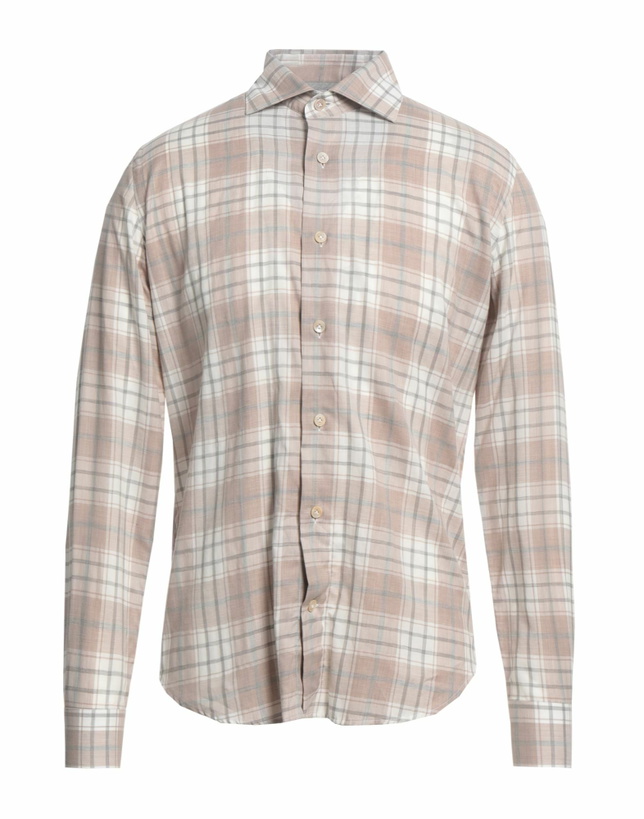 Photo: Eleventy Mens Shirt in Beige