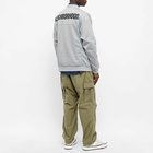 Neighborhood Men's Jersey Zip Bomber Jacket in Grey