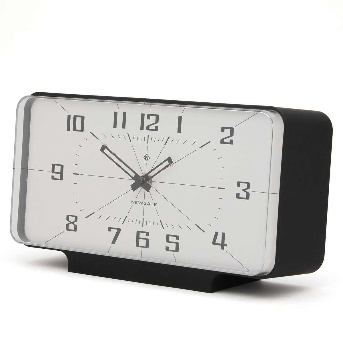 Newgate Clocks Planet Mantel Alarm Clock in Black 