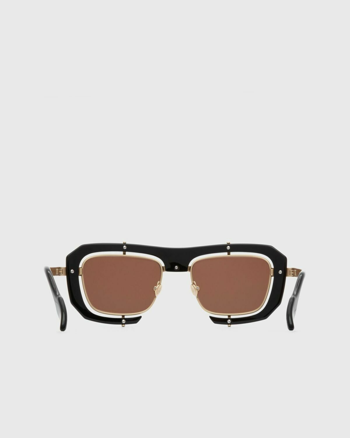 JW Anderson JWA03-GEOMETRIC black/gold Mens Eyewear