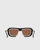 JW Anderson JWA03-GEOMETRIC black/gold Mens Eyewear