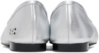 Recto Silver Katharina Ballerina Flats