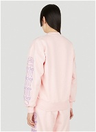 Column Sweatshirt in Pink