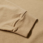 Neighborhood Men's Long Sleeve Classic Pocket T-Shirt in Beige