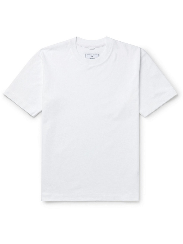 Photo: REIGNING CHAMP - Cotton-Jersey T-Shirt - White - XS