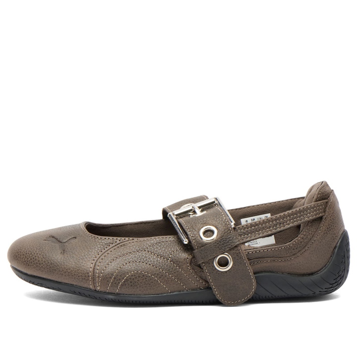 Photo: Puma Women's Speedcat Ballet Dress-Up Buckle Ballet in Matte Bronze/Black