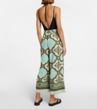 Zimmermann - Lyre jacquard terry culottes