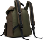 sacai Khaki Nylon Backpack