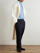 Zegna - Cashmere and Silk-Blend Rollneck Sweater - Blue