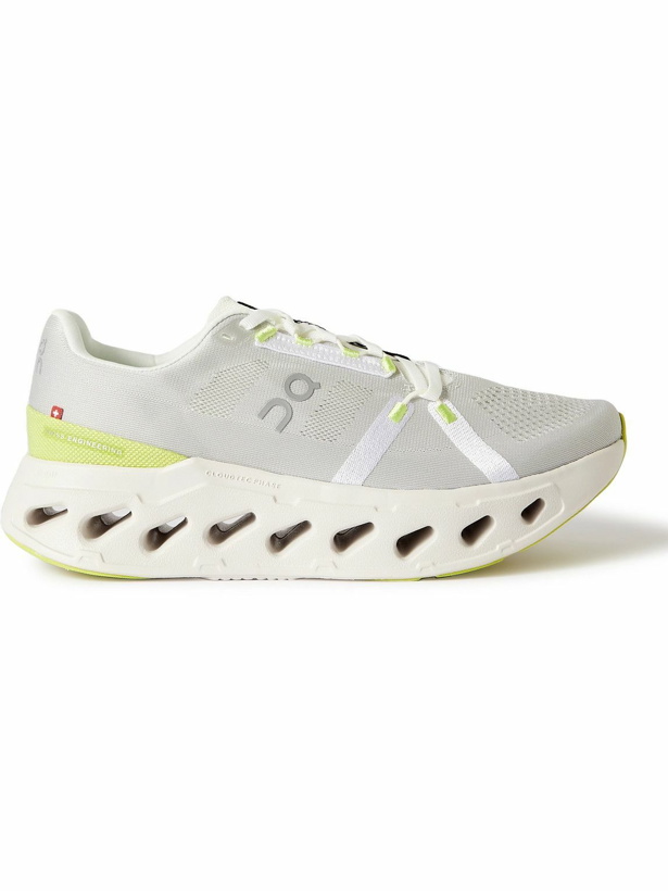 Photo: ON - Cloudeclipse Mesh Running Sneakers - White