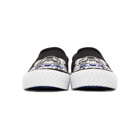 Kenzo Black Tiger K-Skate Slip-On Sneakers