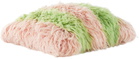 Mush Studios Pink & Green 'The Pinched' Cushion