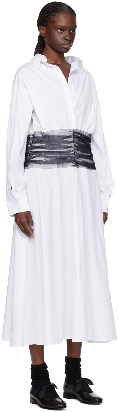 Renaissance Renaissance White Drew Maxi Dress