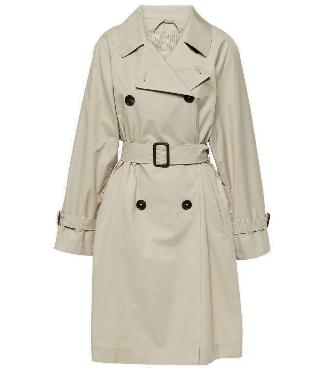 MAX MARA 25S LONG-SLEEVE COTTON HOODED JACKET 220 main image 1