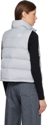 The North Face Gray Hydrenalite A-Line Down Vest