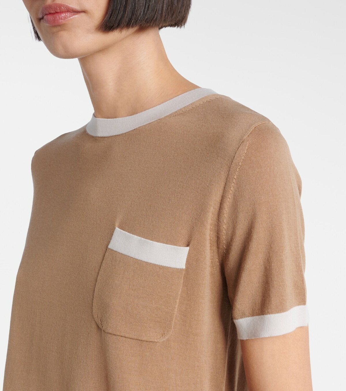 'S Max Mara Egidio virgin wool top