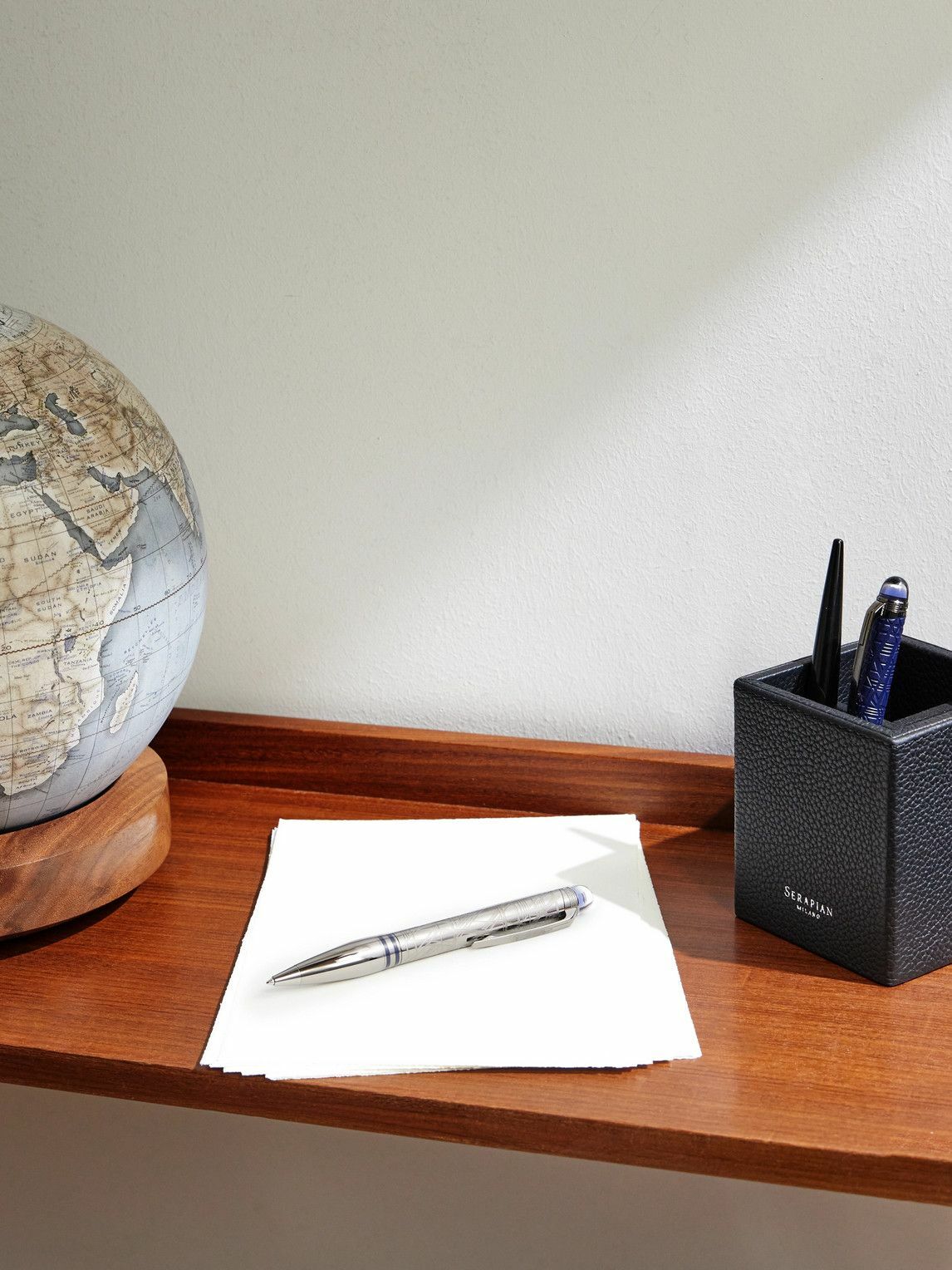 Montblanc - Starwalker SpaceBlue Ruthenium-Plated and Resin Ballpoint Pen
