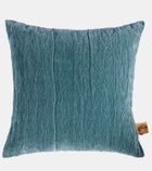 The House of Lyria Sterna cotton velvet pillow