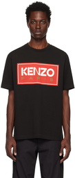 Kenzo Black Kenzo Paris Crewneck T-Shirt