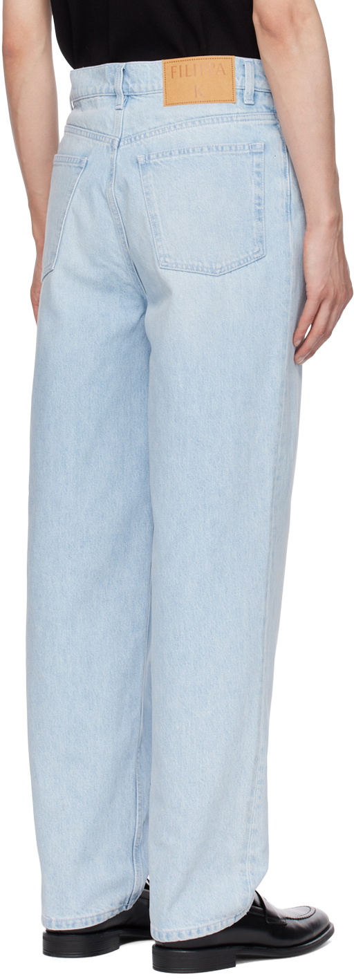 Filippa K Blue Baggy Jeans
