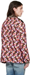 Anna Sui SSENSE Exclusive Multicolour Blooming Hearts Sweatshirt
