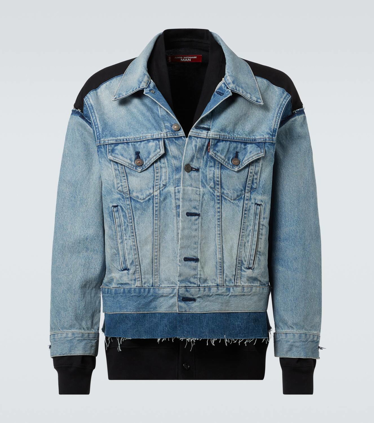 Junya Watanabe x Levi's® jersey and denim jacket Junya Watanabe