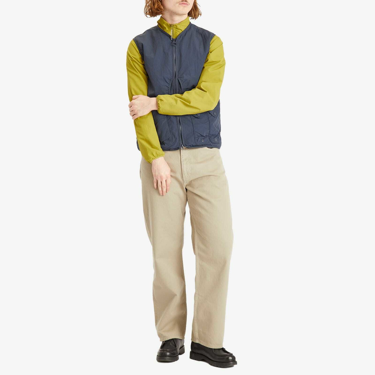 Barbour Men's Utility Flyweight Gilet in Navy