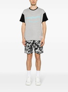 Advisory Board Crystals Grey Text Print Cotton T-Shirt