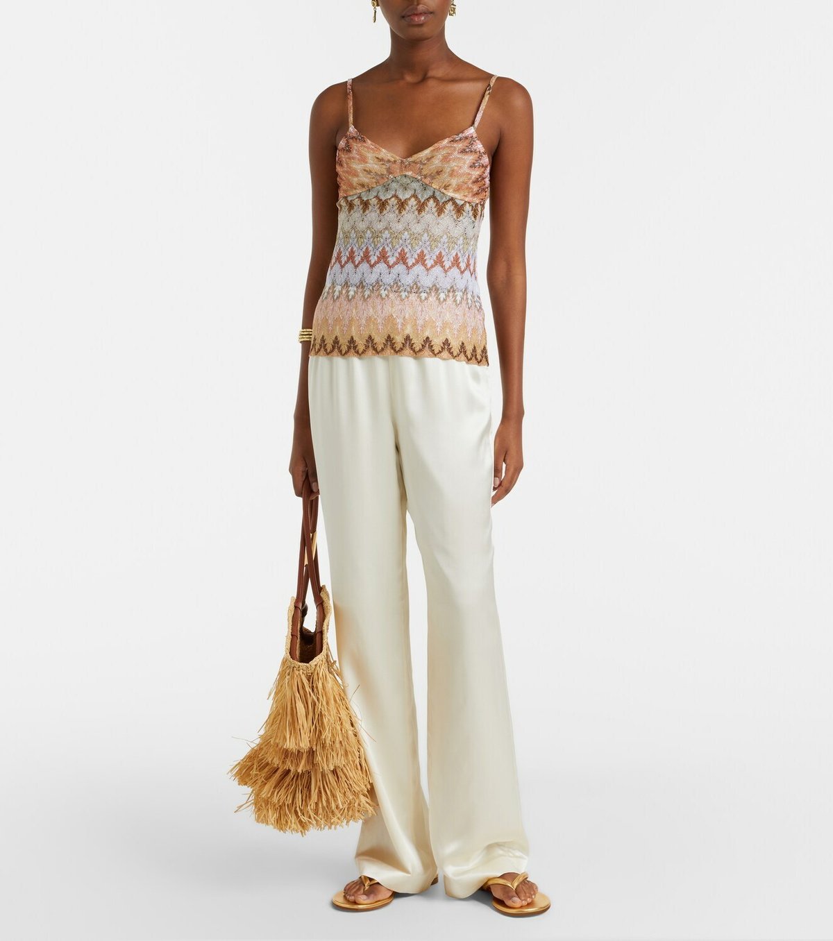 Missoni Lamé tank top