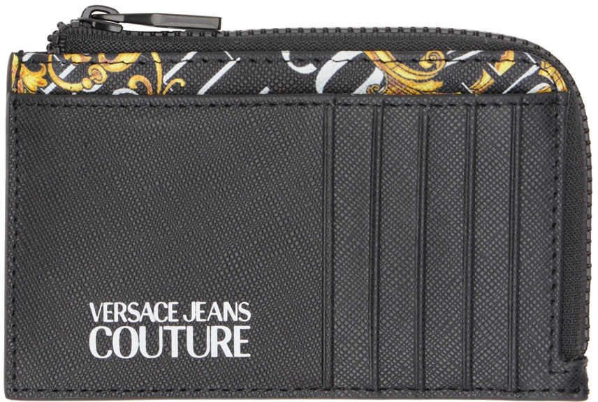 Photo: Versace Jeans Couture Black Graphic Card Holder