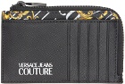 Versace Jeans Couture Black Graphic Card Holder