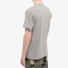 Maharishi Men's MA23 Embroidered T-Shirt in Grey Marl