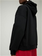 BALENCIAGA - Embroidered Wide Cotton Hoodie