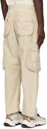 Dsquared2 Beige Multipocket Cargo Pants