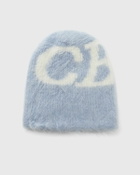 Cole Buxton ALPACA KNIT BEANIE Blue Mens Beany