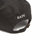 A Bathing Ape Men's One Point Cap in Black 