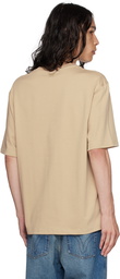 AMI Paris Beige Ami De Cœur T-Shirt