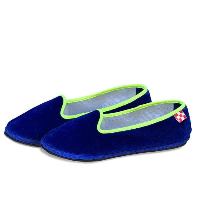 Photo: MC2 Saint Barth Bluette Velvet Slippers Friulane