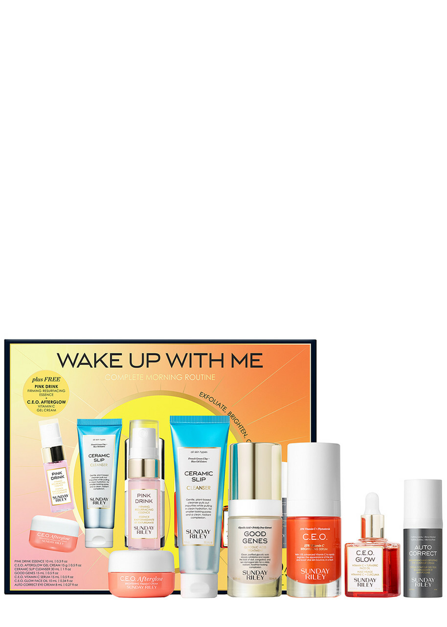 Sunday Riley Wake Up With Me Complete Routine, Gift Sets, Floral