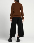 Manila Grace Womens Turtleneck in Brown