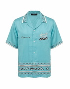 Amiri Mens Shirt Turquoise