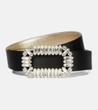 Roger Vivier Silk satin belt