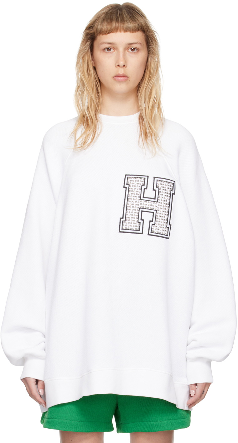 HALFBOY White Patch Sweatshirt