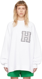HALFBOY White Patch Sweatshirt