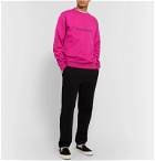 Billionaire Boys Club - Logo-Embroidered Loopback Cotton-Jersey Sweatshirt - Pink