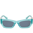 Miu Miu Eyewear Women's 09WS Sunglasses in Opal Anise