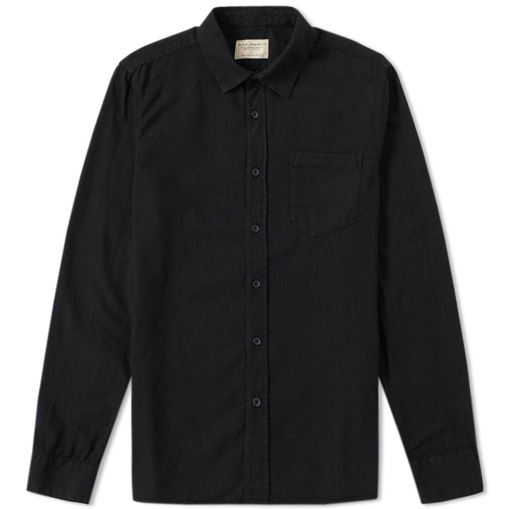 Photo: Nudie Henry Gament Dye Shirt Black